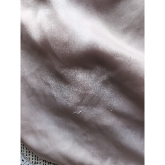 Jaclyn Smith VINTAGE Light Pink Lace Trim Nightgown Mid Length Cap Sleeve L - Picture 10 of 10